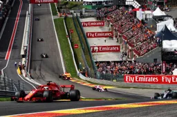 Definitieve startopstelling voor de Grand Prix van België