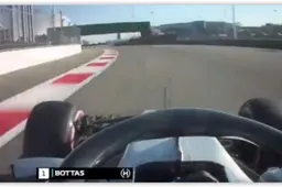 Bekijk hier de razendsnelle pole-ronde van Bottas op Sotsji