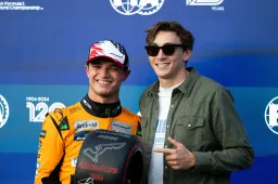Norris al límite: "Verstappen fue extremadamente rápido allí"
