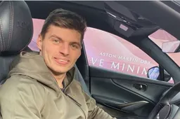 Eerder Sinterklaas voor Verstappen: dikke Aston Martin als cadeau!
