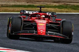 Sainz and Leclerc's Ferrari gets a separate livery during Miami GP