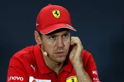 Vettel naar 'cool down room' om Hamilton te feliciteren