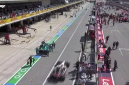 Ongelooflijk: Stroll rijdt de verkeerde kant op voor de GP in Amerika