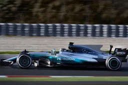 "Mercedes motor draait ook in conservatieve modus"