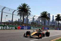Norris faz volta mais rápida; Albon causa bandeira vermelha