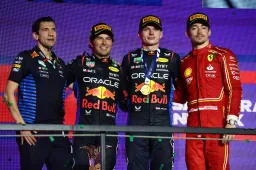 Classificação de pilotos: Verstappen segue dominando