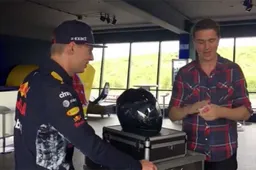 Video: Verstappen laat zich verrassen door een illusionist