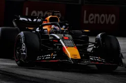 Verstappen pakt knappe eerste startrij in Singapore, Norris op pole