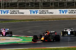 Definitieve startopstelling voor de Grand Prix van Turkije
