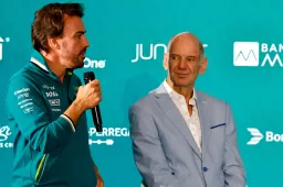Alonso proud of Newey signing: 'Everyone is performing at a higher level'