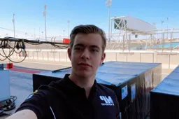 Richard Verschoor voor MP Motorsport bij F2 test; racestoeltje nog onzeker