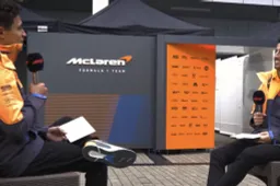 Lachen! Norris en Ricciardo interviewen elkaar voorafgaand aan Russische GP