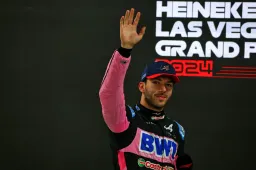 Gasly verbaast zichzelf in Las Vegas: 'Dit is de eerste keer!'