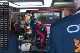 Bizar: Red Bull zet uitgevallen Perez terug in de auto om slimme reden