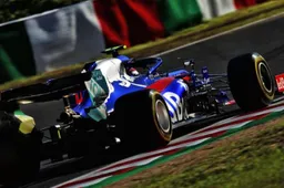 Gasly admits that he's "very happy" with his performance in Japan