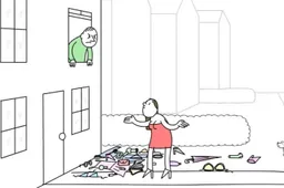 Formule 1 2019 Animated: Norris huilend bij en film en Verstappen uit huis gezet