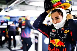 Perez optimistisch na rommelige eerste dag Red Bull: "Race pace ziet er goed"