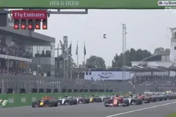 Video: De geweldige start van de Mexicaanse Grand Prix!