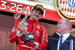 Leclerc makes Olympic history in Monaco