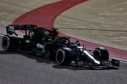 Russell "gutted to miss out on pole" in debut Mercedes weekend