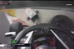 De MEGA BLUNDER van Romain Grosjean tijdens de GP van Azerbeidzjan!