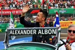 Albon reed in Mexico zijn beste race voor Red Bull