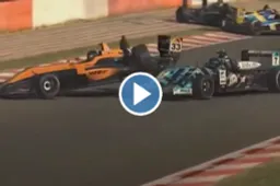 VIDEO | Enorme crash van Verstappen op Spa-Francorchamps door fout in de sim