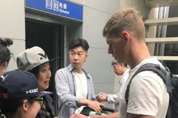 Max Verstappen is geland in China