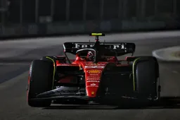 Resultados Clasificación del GP de Singapur 2023 F1: Sainz 1ero, Alonso 7mo