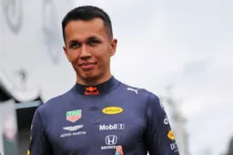 Alex Albon's first Red Bull helmet unveiled!