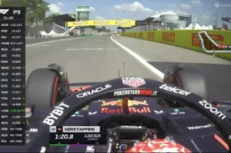 Verstappen schiet uit de startblokken en pakt de snelste tijd