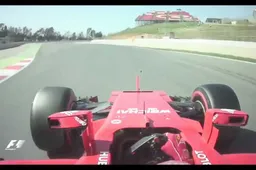 Video: het snelste rondje van de wintertest op Barcelona