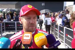 Vettel licht nekklachten toe bij Ziggo Sport