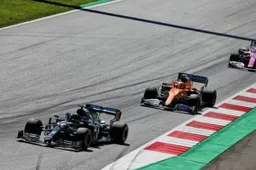 Hamilton krijgt tijdstraf van vijf seconden voor duel met Albon!