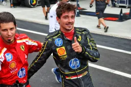 Opvallende nevenactiviteit voor Leclerc tijdens kartwedstrijd voor Bianchi