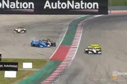 (Gebrek aan) "Track limits" veroorzaakt ongeluk op COTA
