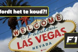 Warm worden voor GP Las Vegas: 'Ik verwacht wel spektakel'