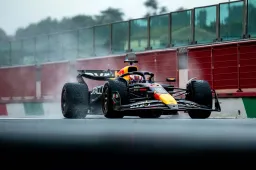 Red Bull and McLaren's Pirelli test is curtailed by rain