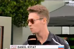 Video: Wat vindt Kvyat van zijn huidige seizoen?