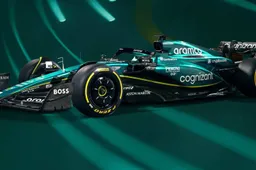 Dit is de nieuwe F1-wagen van Aston Martin: 'Voor 95 procent anders'