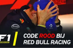 Code rood bij Red Bull Racing na tweede plaats Verstappen op Zandvoort?