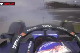 Sargeant crasht met herstelde chassis in Japan, hoofdpijn voor Williams
