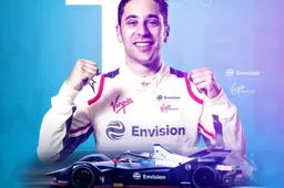 Robin Frijns wint eerste Formule E race in regenrace Parijs
