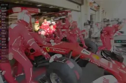 Video: Raikkonen flipt hem wegens gebrek aan stuurwiel!