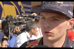 Video: Verstappen bij de Britse pers over zijn race