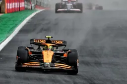 Lando Norris verpatzt Neustart und fällt in Brasilien auf P5 zurück