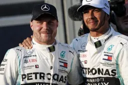 Hamilton: "Bottas is niet anders dan in 2018, behalve de baard"