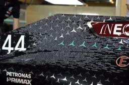Mercedes use unique livery thanking entire team in Abu Dhabi!