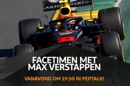 Max Verstappen praat vanavond bij Ziggo Peptalk over drama van Bahrein