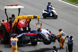 Geen kwalificatie voor Albon na crash: Toro Rosso wisselt chassis